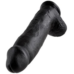 KING COCK - 12 DILDO NERO...