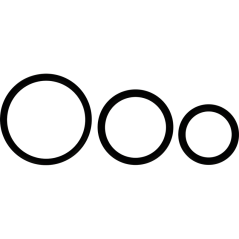 OHMAMA - SET DI 3 ANELLI IN...