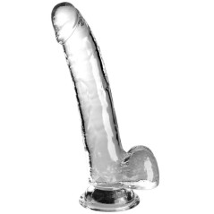KING COCK - CLEAR DILDO CON...