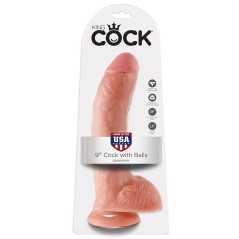 KING COCK - 9 DILDO FLESH...