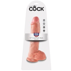 KING COCK - 10 DILDO FLESH...