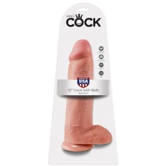 KING COCK - 12 DILDO FLESH...