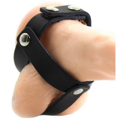 GABBIA A SFERA IN CUOIO...